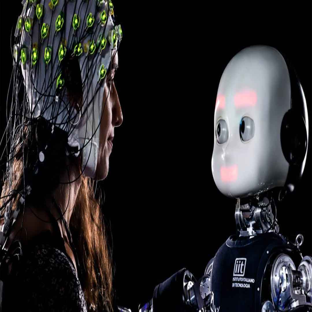 How a robot's gaze can affect the human brain