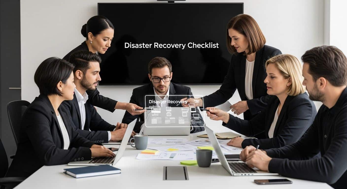 disaster recovery checklist meeting