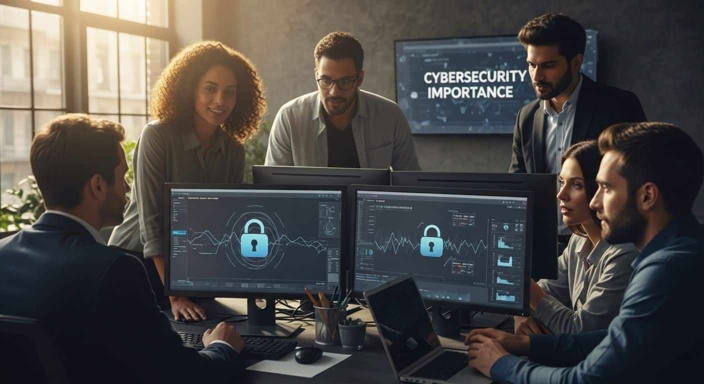 cybersecurity team office