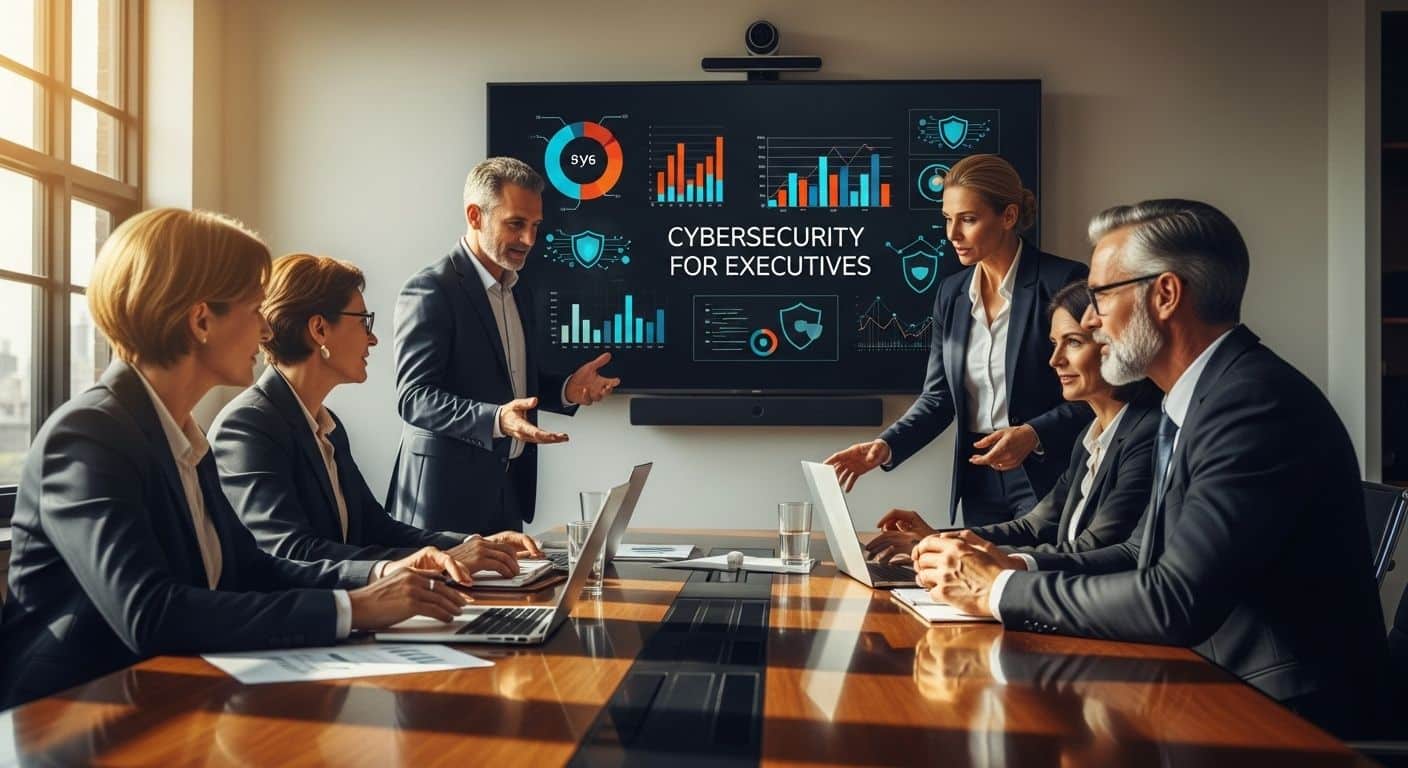 cybersecurity executive boardroom